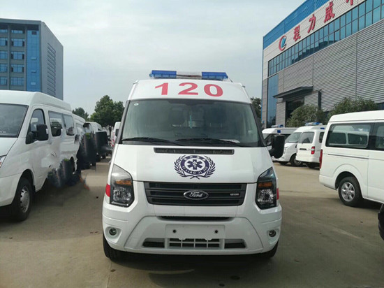 福特新世代V348長(zhǎng)軸中頂救護(hù)車(國(guó)六)