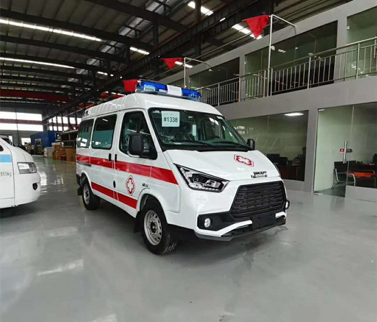 (國六)江鈴特順短軸中頂救護(hù)車